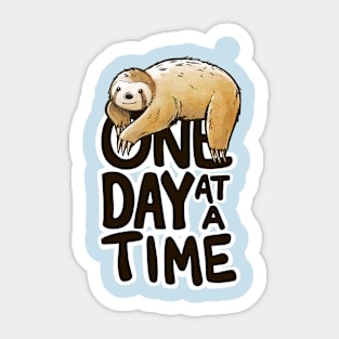 One Day at a Time Sticker